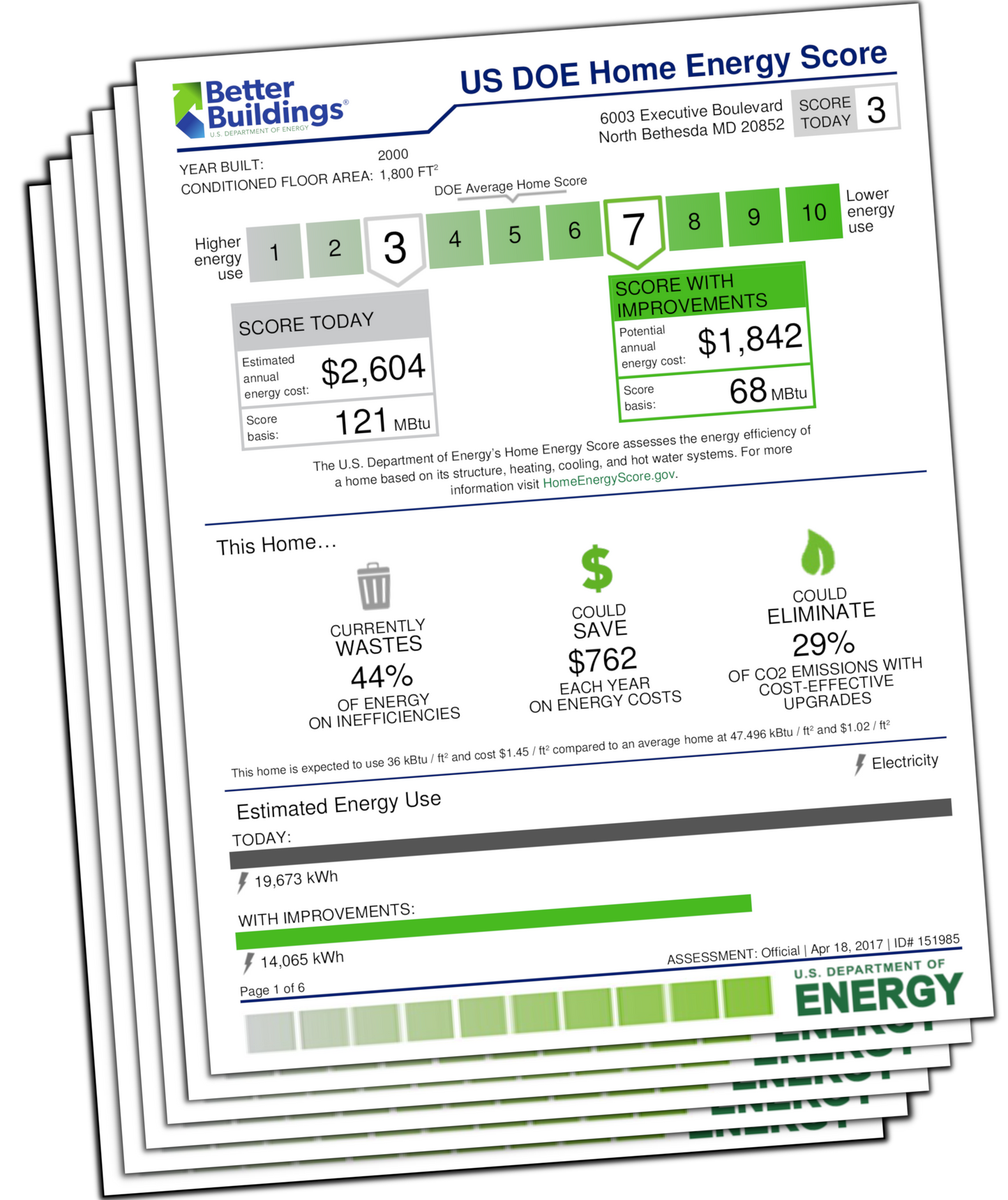 DOE Home Energy Assessment